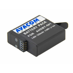 Avacom GoPro AHDBT-501 Li-Ion 3,7 V 1250 mAh 4,8 Wh