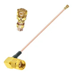 Pigtail uFL ženski SMA-RP vtič RA RG178 10cm