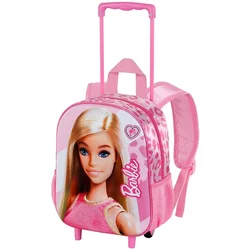 Karactermania Zainetto Trolley 3D Barbie Pets – Con Ruote, 26x34 Cm, Capacità 7L, Rosa