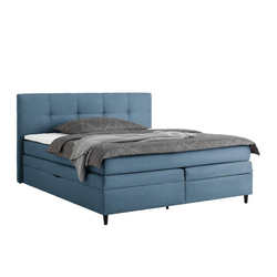 Boxspring Krevet Miami 180/200 cm , tamnoplava