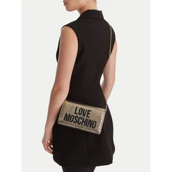 Ročna torba LOVE MOSCHINO JC4104PP1OLK0901 Zlata