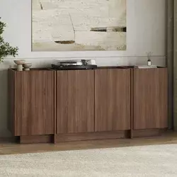 HANAH HOME Samostojeća komoda Dorma Milano Orah