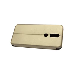Maska za telefon ROYAL FLIP COVER za Nokia 2.4, Zlatna
