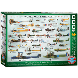 Eurographics World War I Aircraft 1000-Piece Puzzle 6000-0087