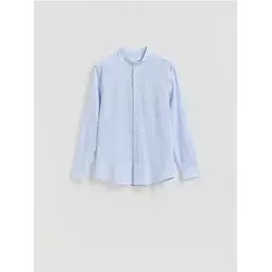 Reserved - Slim fit košulja s podignutim okovratnikom