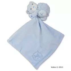 Plišani medo za maženje Perle-Hug Doudou Kaloo 32 cm u poklon kutiji za najmlađe plavi