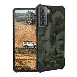 Maska UAG Pathfinder Camo za Samsung S21 Plus/ G99B / S30 Plus crno zelena