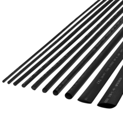 Cabletech Toplotno krčenje cevi 1,5 mm-1 m črna Cabletech