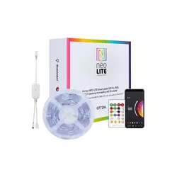 Immax NEO 07726L-LED RGB+CCT prigušiva LED traka 24W/230V 5m IP65 Wi-Fi Tuya+daljinski upravljač
