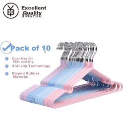 Bingyou Set ofingera, 10 komada, Plavo-roze