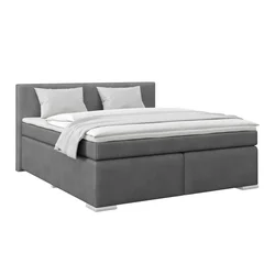 Boxspring Krevet Mira 160/200 cm , tamnosiva