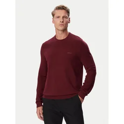 BOSS Pulover Momentum-X Cn 50547507 Bordo rdeča Regular Fit