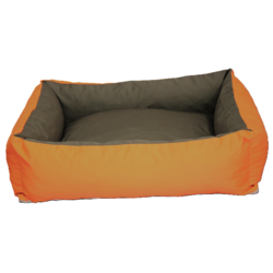 Pet Line Krevet za pse, 60x45cm, Narandžasto-braon