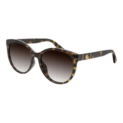 Gucci GG0636SK 002 ONE SIZE (56) Havana/Rjava