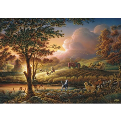 Schmidt Puzzle Harvest in the sunshine 1000 kosov