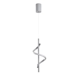 Opviq Lustera Viseći Metalni, 16x16x50/100cm, Beli