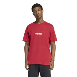 Adidas Muška majica M Lin Sj T KC0881, Okrugli izrez, Crvena