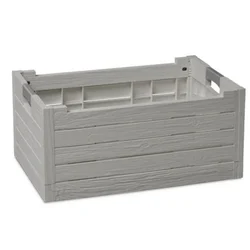 Kutija pvc svetlo siva rasklopiva 50l dea home
