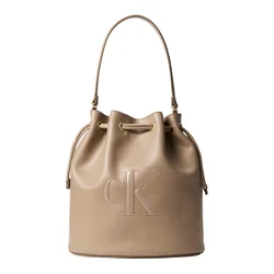 Calvin Klein Vrečasta torba temno siva