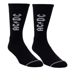 Nogavice PERRIS SOCK - AC/DC - LIGHTNING STRIKES - ČRNA - ACA301-001