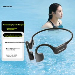 Lanshidun Bluetooth slušalice, Crne