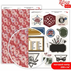 Papirji za scrapbooking Mens Style A4 - No. 8