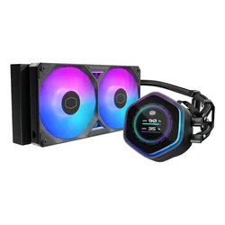 Cooler Master MasterLiquid ML 240 Atmos II LCD ARGB vodeno hlađenje crno (MLX-D24M-A25SZ-L1)