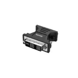 Video adapter DVI muški na VGA ženski Hama - Crni