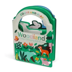 Interaktivna igrača Colour changing bath book Woodland – Rex London