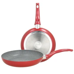 Tognana Set tiganja 24 i 28 cm, Crveni
