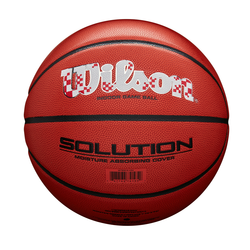 Wilson FIBA SOLUTION HKS CROATIA, košarkaška lopta, narančasta