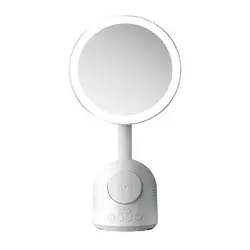 Magsafe sy-w02250 sivi zvucnik bluetooth + ogledalo makeup + bezicni punjac ( ZV1240 )