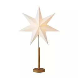 Markslöjd 706213- Božićna dekoracija. SPERANZA 1xE14/6W/230V prečnik 45 cm bor/krem.