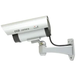 HOME Lažna kamera HSK 110, LED indikator, bela