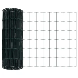 Euro ograda Zelena 0,8 x 25 m Željezo prekriveno PVC-om