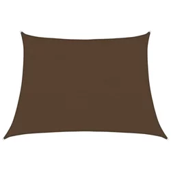 Jedro za zaštitu od sunca 160 g/m2 smeđe 4/5 x 3 m HDPE