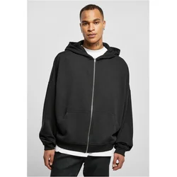 90s zip-up sweatshirt black