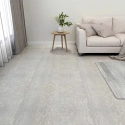 Podne daske 5,11 m2 55 pcs PVC Bijela i drvo