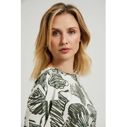 Marisse Womens Blouse L-Ts-4409 D.Brown