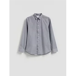 Reserved - Slim fit košulja s dezenom