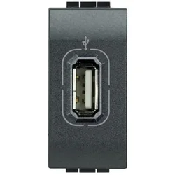 UTIČNICA USB 1M ANTHRACITE