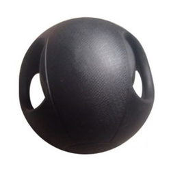 Medicinska žoga z dvema ročajema - crossfit core ball 4 kg