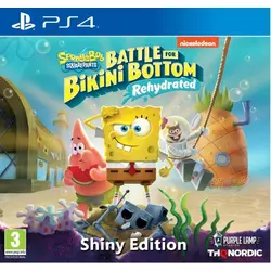 PS4 Spongebob SquarePants: Battle for Bikini Bottom - Rehydrated - Shiny Edition