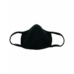 Zine Facecover Cloth Mask black Gr. Uni