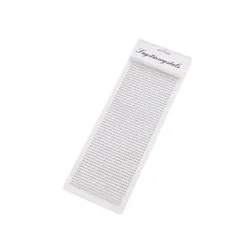 Samolepilni kamenčki na lepilnem traku O3 mm - kristal (12 kartic)