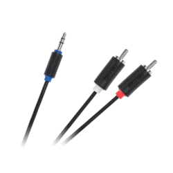 slomart Kabel Cabletech Jack 3.5 mm na 2x RCA, 5m