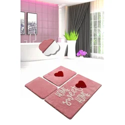 Lessentiel Maison Set prostirki za kupatilo, 3 komada, Šareni