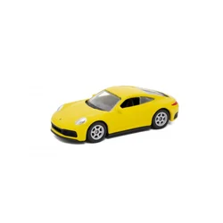 WELLY Automobilčić 1:60-64 Porsche 911 Carrera 4S Žuti