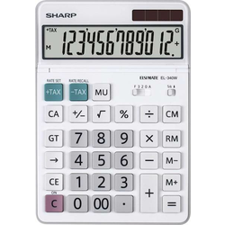 SHARP kalkulator EL340W, 12 mestni