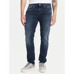 Tommy Jeans Kavbojke Scanton  temno modra